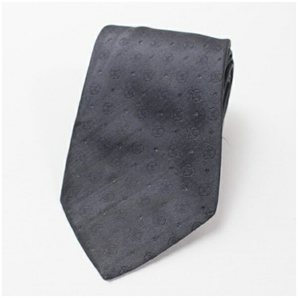 Louis Vuitton Silk Tie Cravat Circle Pattern LOUIS VUITTON Men's